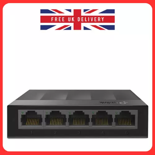 TP-Link 5-Port Gigabit Ethernet Switch Hub Network Splitter Desktop Wallmount UK