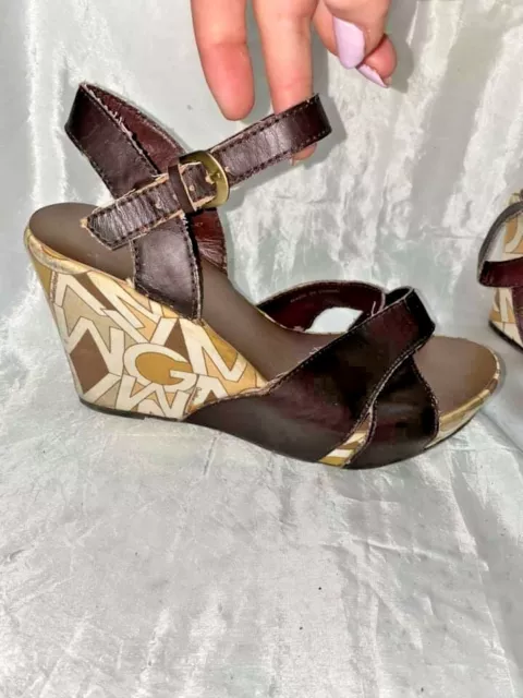 Sandali Scarpe Donna Zeppa Alta 40 Cinturini Caviglia Sandalen Zapatilla Obuv