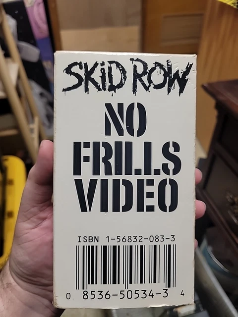 SKID ROW NO Frills Video VHS £10.79 - PicClick UK