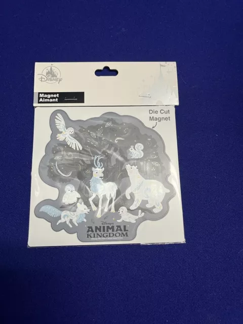 Disney Parks Christmas Animal Kingdom Merry Menagerie 2023 Die Cut Magnet New