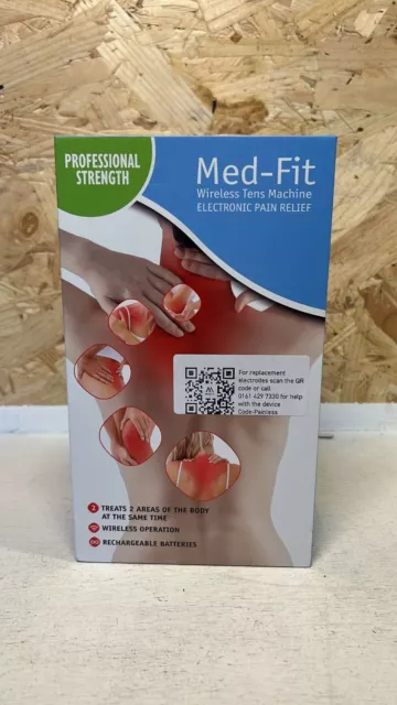 Med-Fit Wireless Rechargeable Tens Machine | Comes with Remote Control