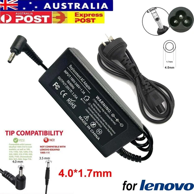 65W 45W Adapter Laptop Charger for Lenovo Yoga 530-14IKB IdeaPad C340  4.0*1.7mm