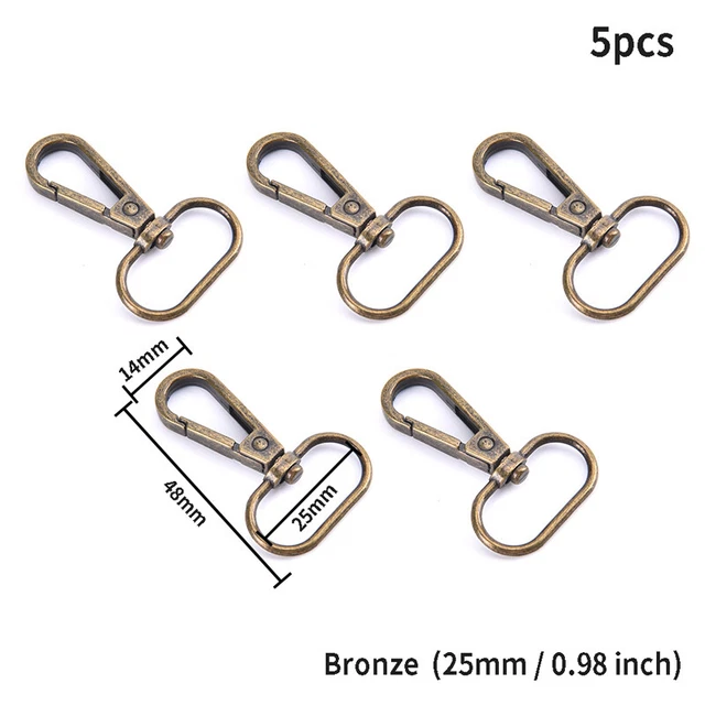 5Pcs Hot Sale Metal Bags Strap Buckles Lobster Clasp Collar Carabiner Snap H Q❤M