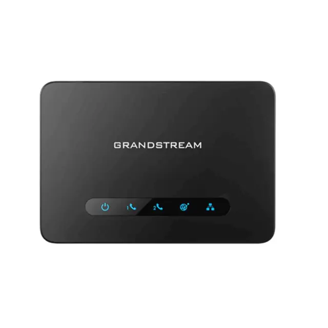 Grandstream Ht812 Fxs Ata 2 Port Voip Gateway Dual Gbe Network