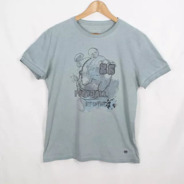 T-shirt Best Company azzurro taglia L da uomo