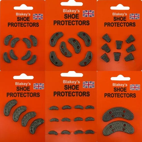 Blakey's Shoe Protectors Heel Toe Metal Segs Plates Taps Caps Boot DIY Repair UK