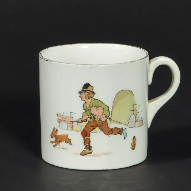 Vintage Grimwades Cup "Tom the Piper's Son" Winton Ware Small Coffee Mug Nursery