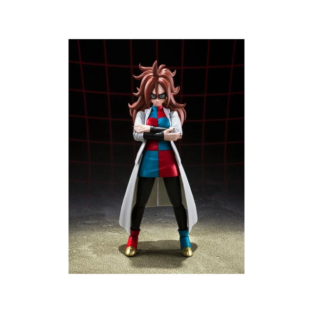 Dragon Ball Limit Breaker Figurine S.H.Figuarts Android 21 (Lab Coat) Dragon Ball Z - Occasion, Bon état Sh Figuarts Android 21