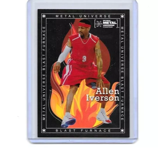Allen Iverson 2021 Metal Universe Blast Furnace