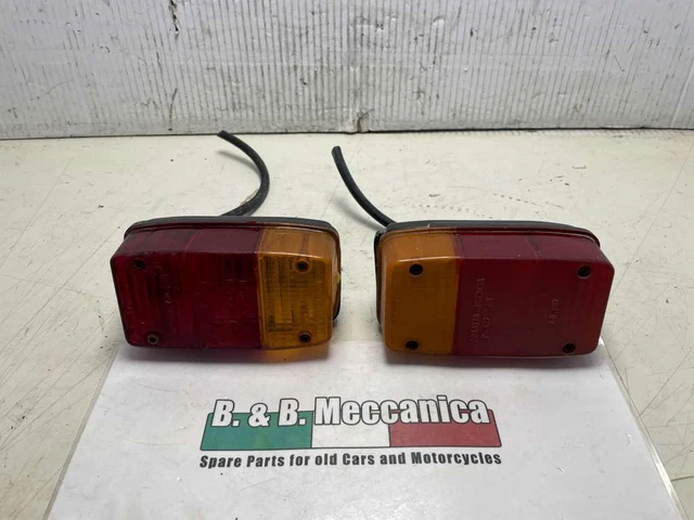 COPPIA FANALI FARI POSTERIORI COMPLETI APE TM P 50 FL1 - APE TM P