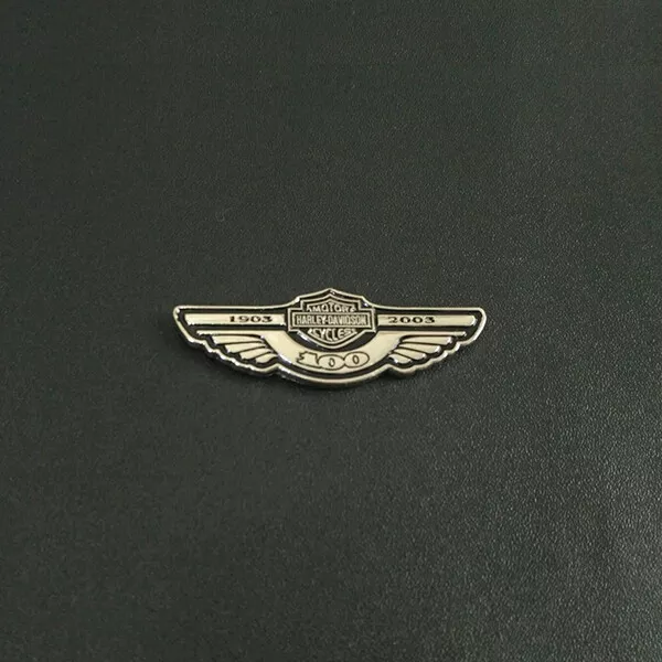 100th Anniversary Small Emblem / Medallion For Harley Davidson Tank / Body