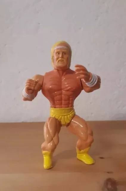 Vintage 1980's Sungold Galaxy Warriors Wrestling 5" Action Figur Knockoff Hasbro