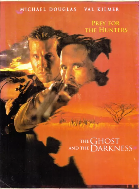 The Ghost and the Darkness 1996 * PAKISTAN MINI WINDOW POSTER * Michael Douglas*