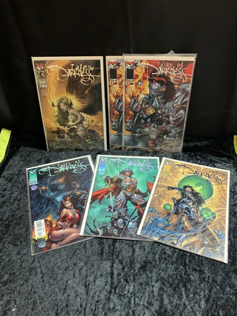 Complete mini series Tales of the Darkness Top Cow Image Comic1998 plus extra#1