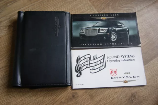 Chrysler 300C Owner's Manual / Handbook / Wallet   2005 - 2010