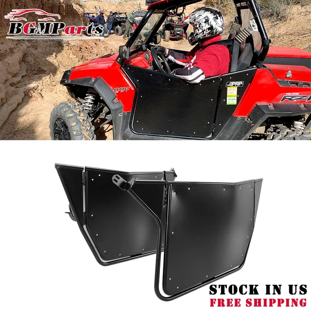 Metal Doors 2PCS Black For 2008-2021 Polaris RZR 800/ S 800/ XP 900/570 2-Door Metal Doors 2PCS Black For 2008-2021 Polaris RZR 800/ S 800/ XP 900/570 2-Door