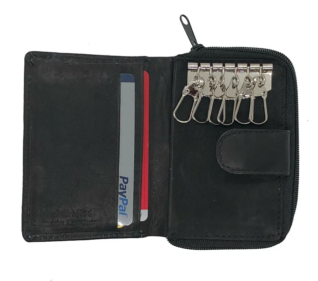 Portemonnaie Mini Portefeuille En Cuir Véritable - Marque Excellanc, Fabriqué En Allemagne