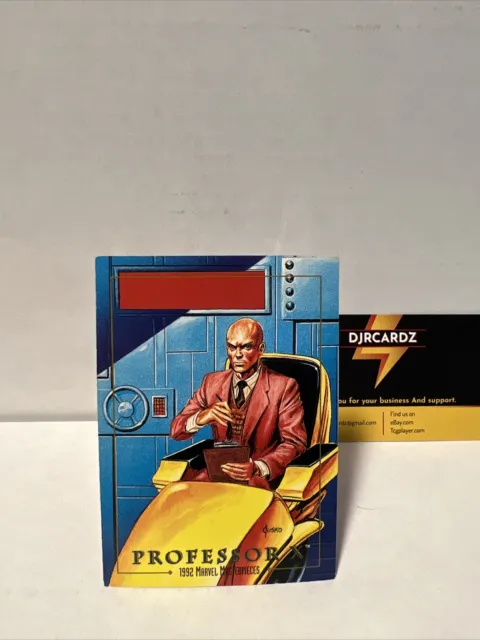1992 Marvel Masterpieces Skybox Trading Card - Professor X - Card #66