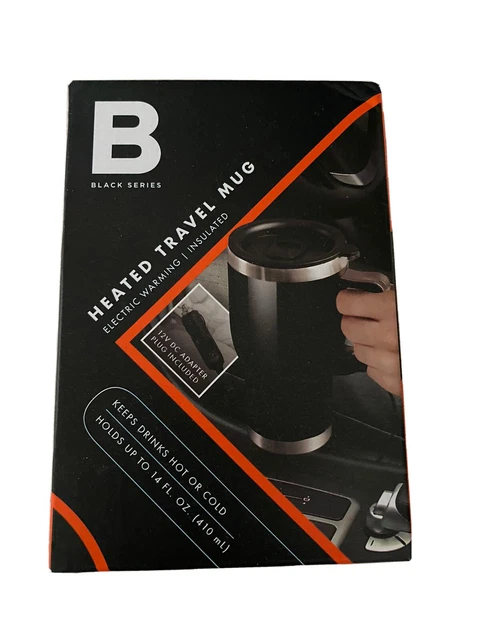 Brand New Black Series By Shift Stainless Steel Heated Travel Mug - 14 oz NEW!