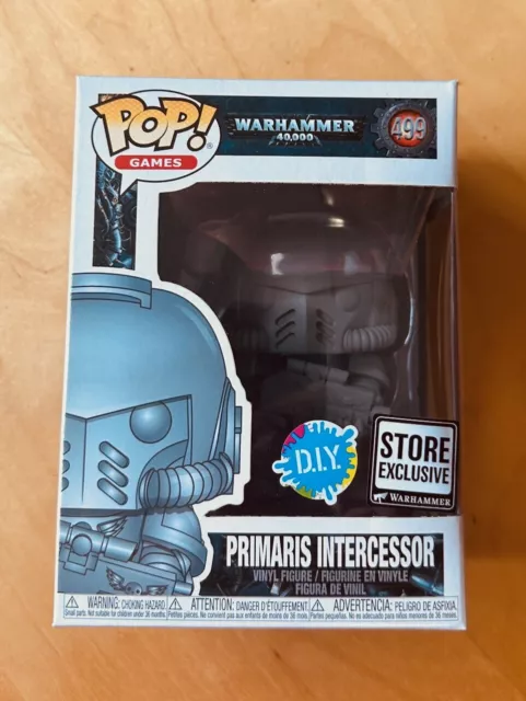 Space marine funko pop unpainted best sale