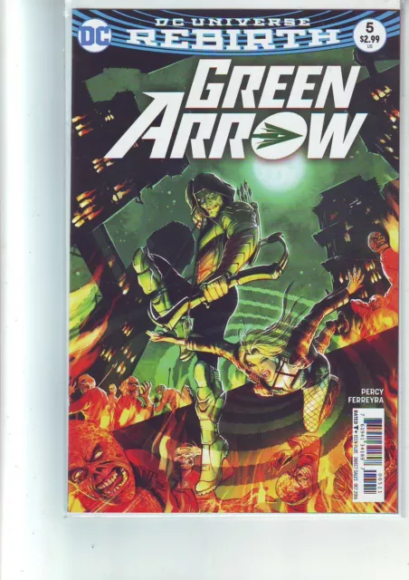 Dc Comic Green Arrow  Vol.7 Rebirth #5 Oct 2016 Free P&P Same Day Dispatch