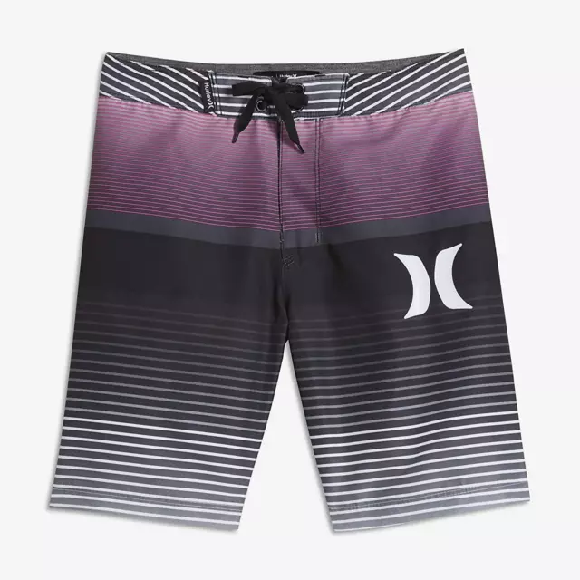 Hurley Kids' Boys' Youth Line Up 17" Boardshorts in Black