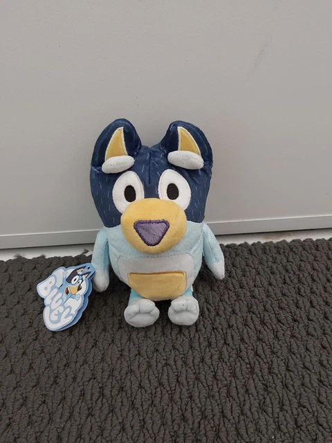 Bluey Talking Bandit  Dad  14" Talking Plush Bandit Plush Toy With 9 Phrases Theme Song