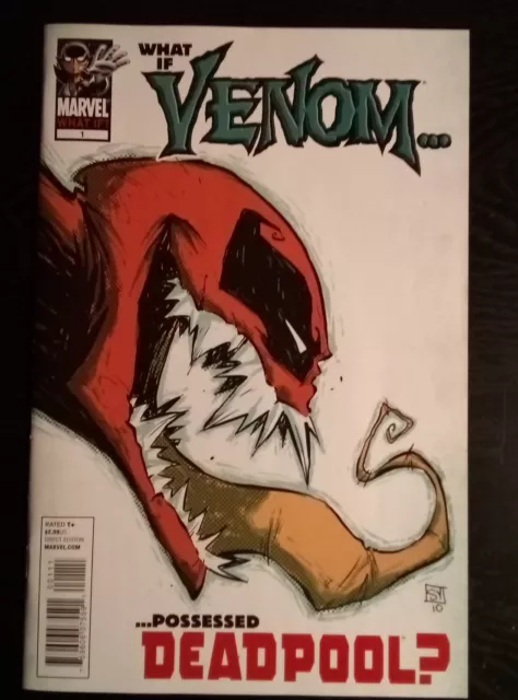 Marvel Comics What If? Issue #1 - What If Venom Possessed Deadpool