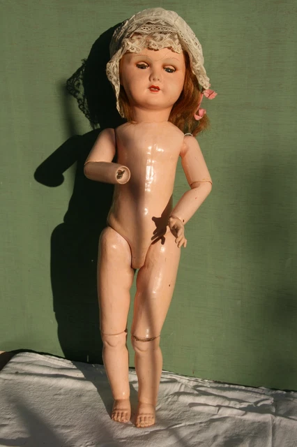 Poupée Ancienne SFBJ Paris N°301 - Composition - 47 Cm - Occasion (bon