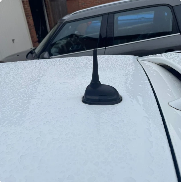 Mini R65 Aerial *NEW* MINI COOPER Gen 2 R56 Bee-Sting 6cm Black Sport Aerial Mast ...