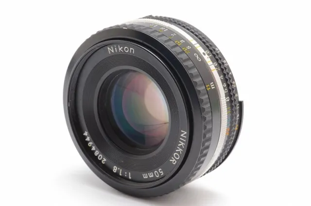 Nikon Ai-S NIKKOR 50mm F1.8 Manual Focus Pancake Lens From JAPAN 2084944 M-0078