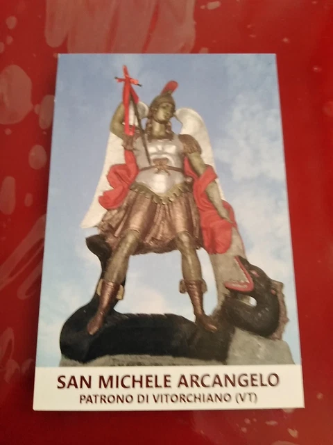 Santino Holy Card San Michele Arcangelo - Vitorchiano (VT)