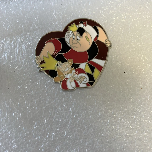 DISNEY ALICE IN Wonderland Villains Queen Of Hearts Pin £8.04 - PicClick UK