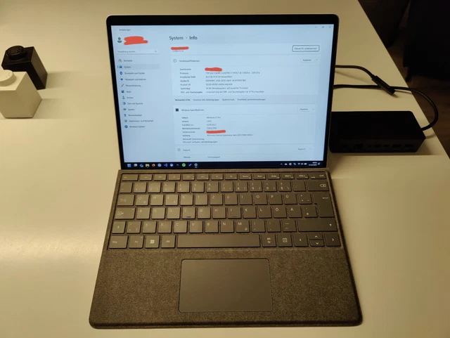 Microsoft Suface Pro 8 i7 @ 3GHz 16GB 256GB SSD + LTE
