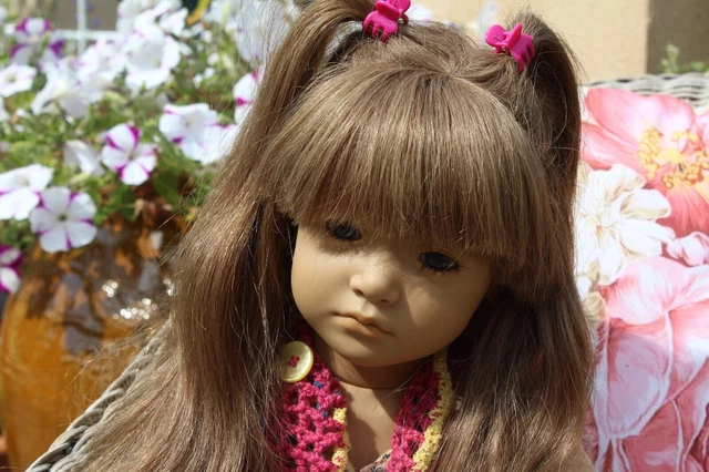 POUPÉE D'ARTISTE ANNETTE Himstedt poupée en vinyle Georgi 70 cm