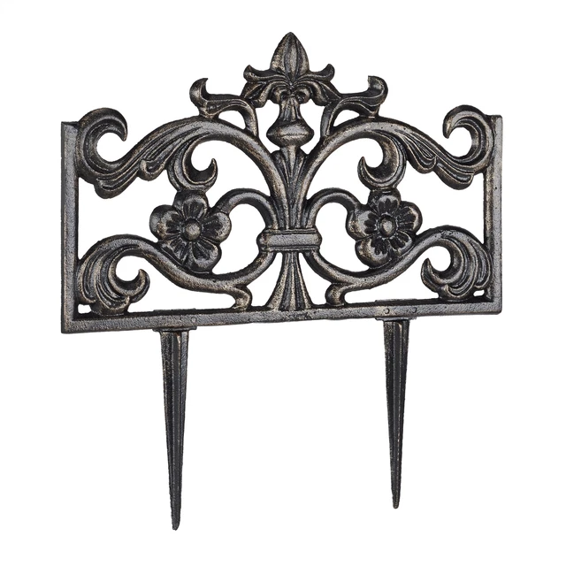 Cordoli Per Aiuole Altezza: 10 Cm, Lunghezza: 25 M | Bordure Per Aiuole Ultra Forte In Alluminio Aiuole Giardino 89882034