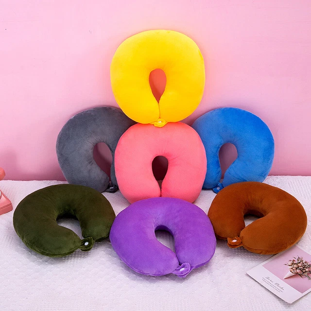 Memory Foam U Shaped Travel Pillow Neck Head Back Support Rest Cushion T3 4