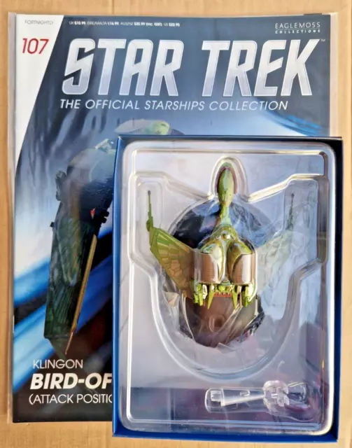 Eaglemoss - Star Trek Starships Collection #107 - Klingon Bird-Of-Prey Attack