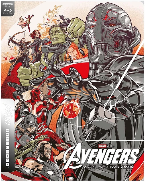 Steelbooks Marvel Mondo - Lot De 8 Sbk 4K+Blu Ray 8