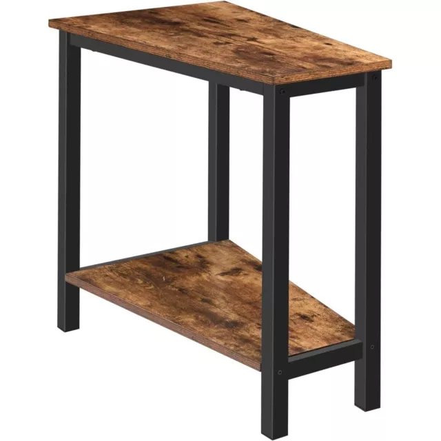 End Table,Recliner Wedge Side Table,Between Sofa,Chair,Wood Look Accent Table
