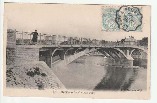 DECIZE - Nevre - CPA 58 - the new bridge