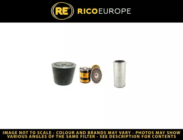 Filter Service Kit Passend für Renault 651-4 Luft Öl Kraftstoff Mit / Mwm Motor