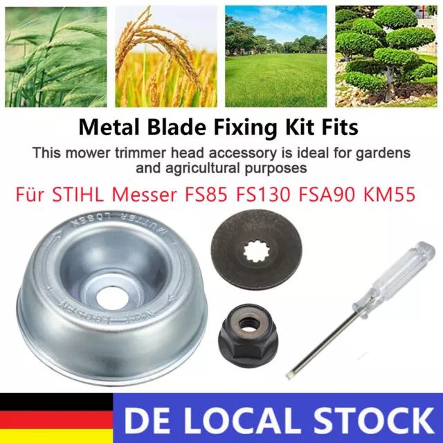 Freischneider Motorsense Befestigungssatz Für STIHL Messer FS85 FS130 FSA90 KM55