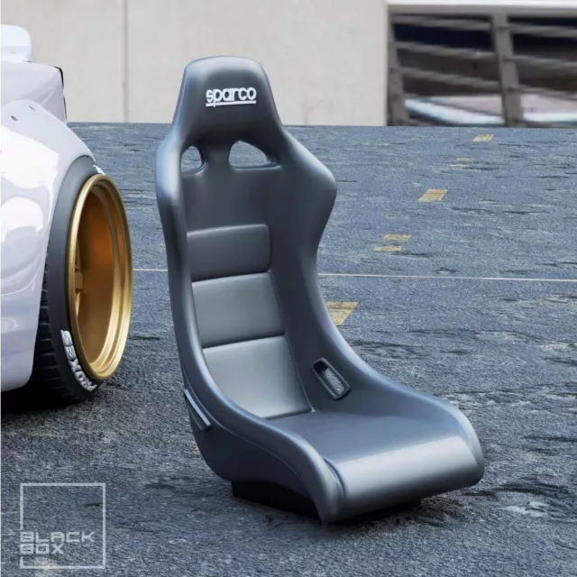 Sparco Racing Style Bucket Seats - 1/24 - 3D Printed