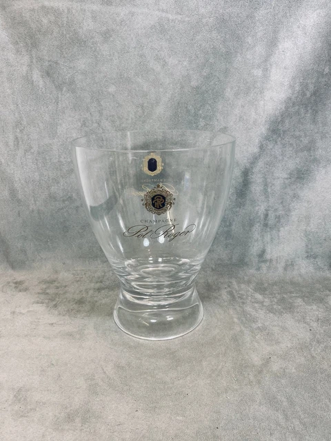 Superbe Seau A Champagne Ancien, Vintage Années 70', Cristal De Boheme