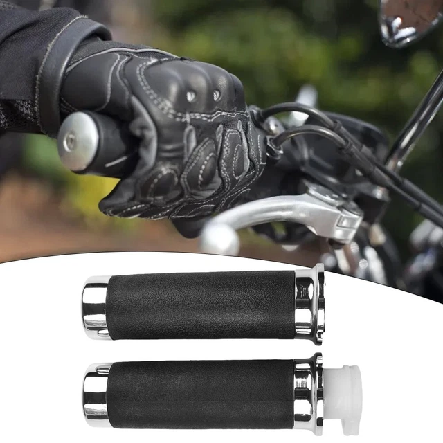 Hand Grips Handlebars For VF750C2 VF750CD Magna Grips Throttle Tube 1 Pair