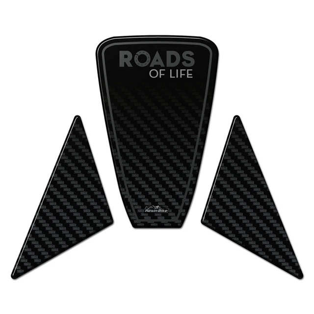 Autocollant Gel 3D Labelbike Pour Réservoir Moto Suzuki GSX-8S - Protection Gris
