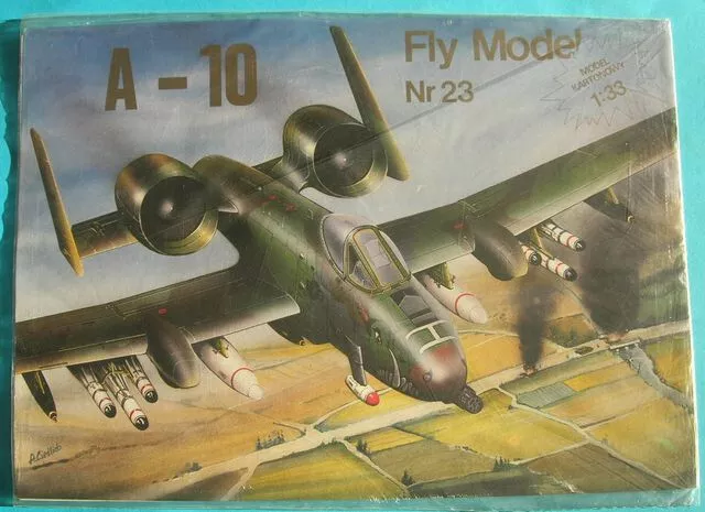 Fly Model 23 - Amerikanisches Kampfflugzeug Fairchild A-10 Thunderbolt II