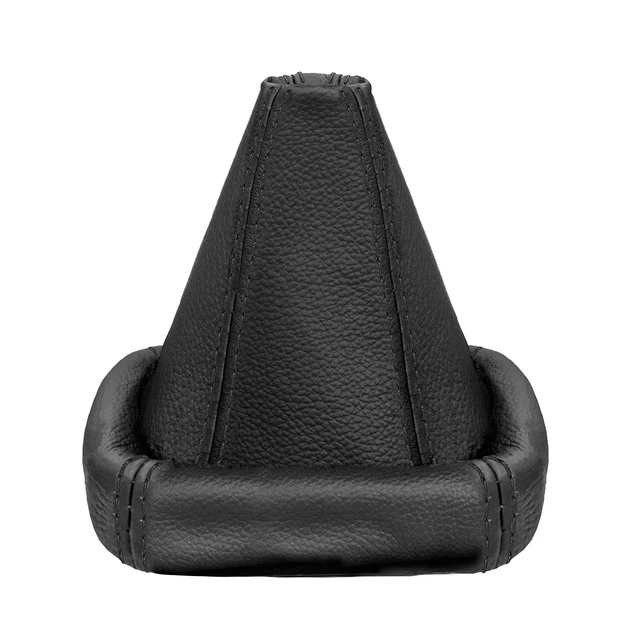 Kit Soufflet Levier De Vitesses Et Frein à Main Faux Suède Noir - Compatible BMW Série 3 E36