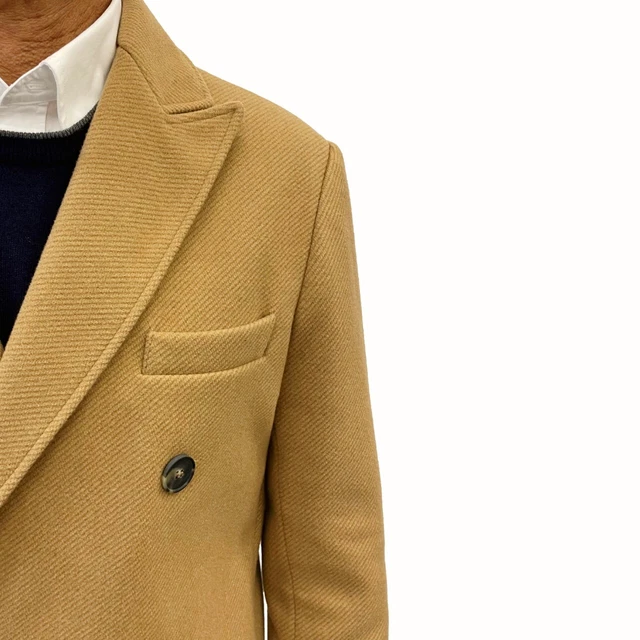 Cappotto Uomo Giacca Giaccone Inverno Parka Giubbotto Made in Italy Sartoriale 2